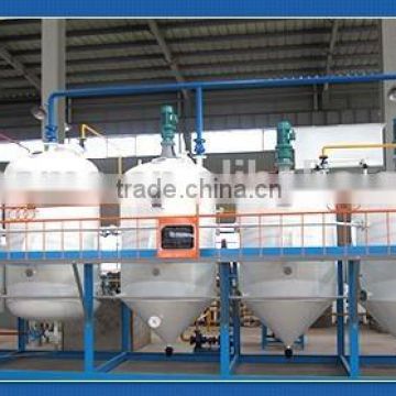 poplular mini crude cooking oil refinery machine, crude sunflower oil refinery, mini oil refine facilities with CE ISO