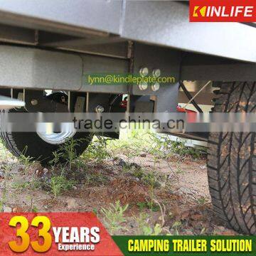 Rear Folded Hard Floor Trailer Camper Trailer for Sales photo-4