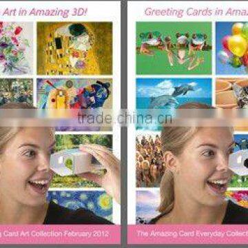 3D amazing card