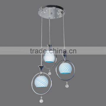 E27 ring pendant lamlpglass light 71183-3