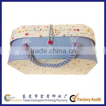 Chinese Cardboard Suitcase Luggage Box for Gift/puzzle Packaging photo-3