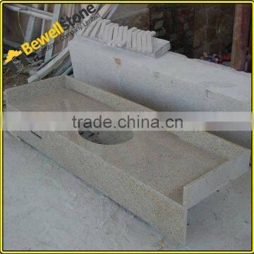 China Domestic Granite Cheap G682 Granite Prefabricated Bathroom Vanity Tops