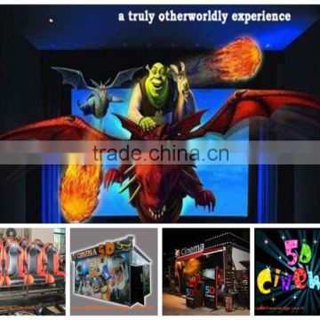 Game club hydraulic 5d cinema cabinet,5d cinema theater,5D cinema with smoke cabin