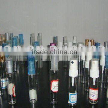 Glass tube bottle