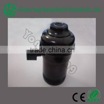 Manufacturer Types of bakelite electric lamp holder e27 with switch