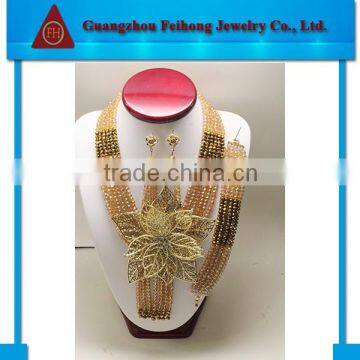 China design most popular african beautiful jewelry set