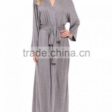 Wholesale Soft Cool Long Sleeve Women Modal Bathrobe