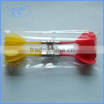 red yellow magnetic darts