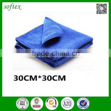 30*30cm Superfine Fiber Car Wash Clean Royal Blue Towels photo-3