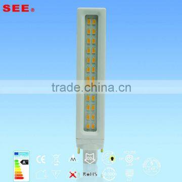 smd led g24 lamp rotable 8w led plug Light 2 pin CE ROHS