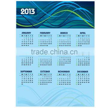 Calendar Magnet A5 With Full Color and Marker