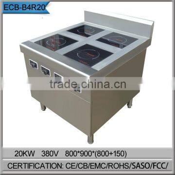 China 4 burner induction cooker stove