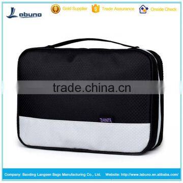 High quality nylon travel funny makeup cosmetic bag