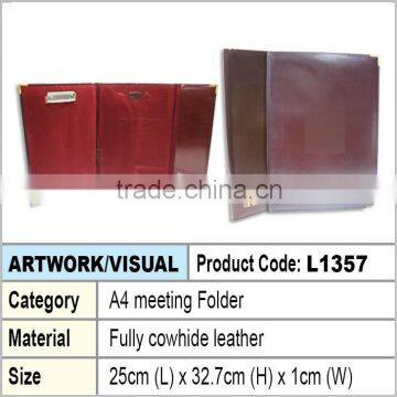 A4 Meeting holder / file folder