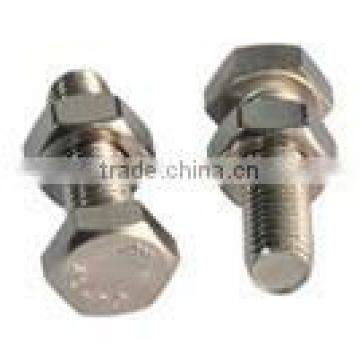 Stainless steel Hex Bolt and hex nut