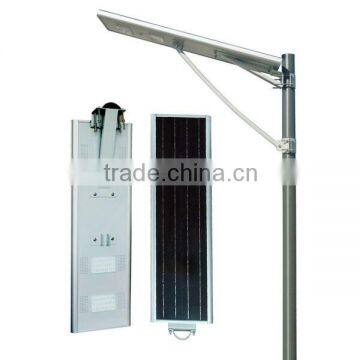 12v 24v DC Off-grid solar energy system 30w all in one led street solar light for sale