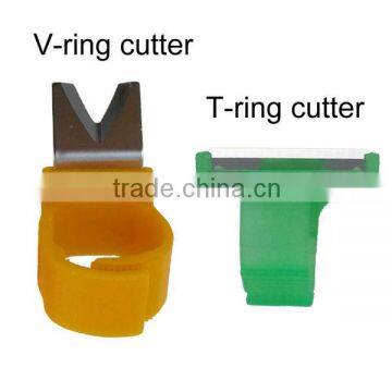 Picking clamp T/V- ring cutter