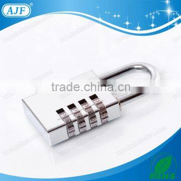 Popular for European Market-AJF High Security Brass Silver Door Code Lock photo-2