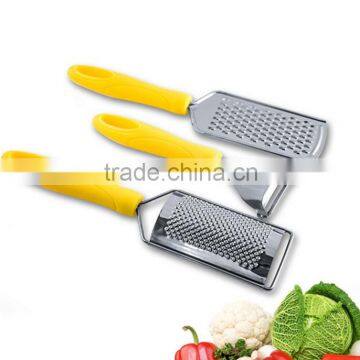 set of 3pcs vegetable slicer grater set with plastic handle