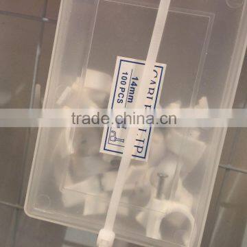 Promotion Nail Wire Clips/circle Cable Clips/nail Cable Clamps 12mm photo-5