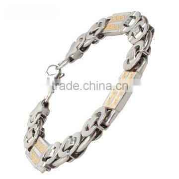 Factory Latest Design Punk Style Permanent Men Bracelet Stainless Steel Jewelry Most Popular Supplier's Choice photo-3