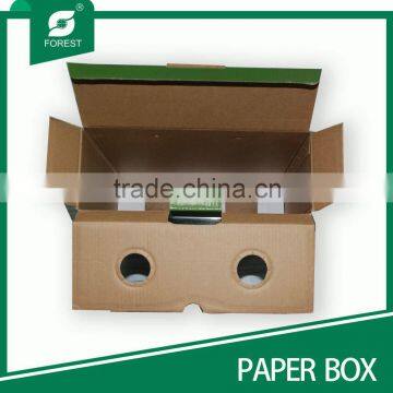 CUSTOMIZED DESIGN TOP SOCKET BOTTOM LOCK CARTON WITH PARTITION photo-6