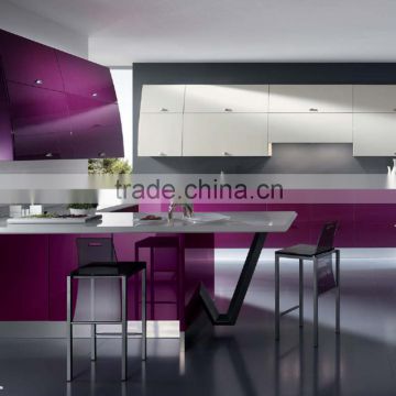 Foshan factory directly acrylic free in-home kitchen cabinet kitchen furniture