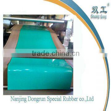 green anti-static rubber sheets