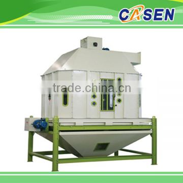 counter-flow feed cooling system animal feed pellet cooling machine