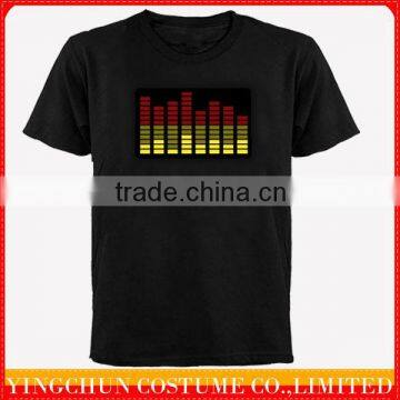 Hot! New fashion flashing led t shirt wholesale China