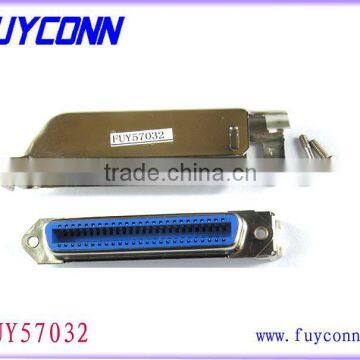 Centronic Connector Solder Female Type 2.16mm Champ Receptacle Socket with Side Cable Entry Matel Cover Certified UL