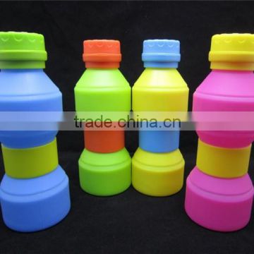 2015 the hottest bpa free outdoor silicone water bottle