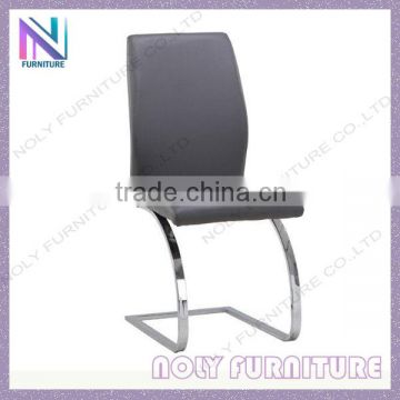 Iron Metal Type and Dining Room Furniture Type crocodile leather dining chair