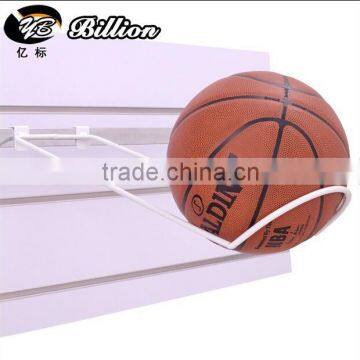 Metal Material supermarket basketball display hook rack