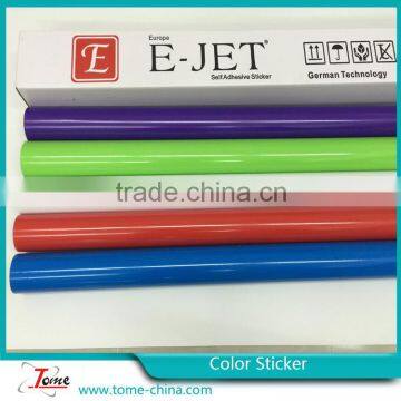 Colorful self adhesive cutting vinyl, high quality cutting vinyl sticker