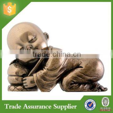 Hot Funny Resin Baby Buddha Statue Sleeping