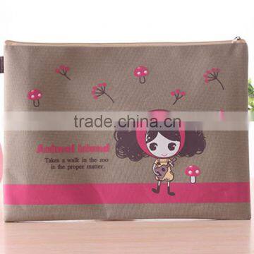 Promotion Cheap Customized Travel Document Holder With Zipper China Supplier Supplier's Choice