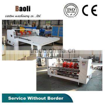 2015 hot sale slitting creasing corner-cutting slotting mahcine