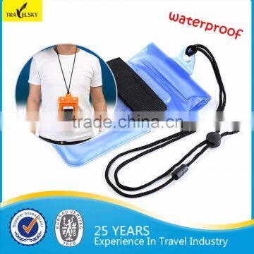 Float waterproof diving bag with strap