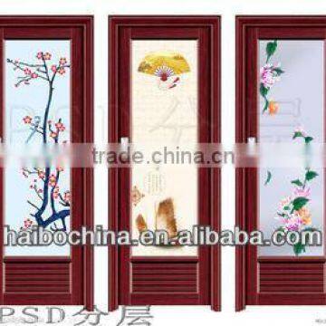 Decorative film for door and window