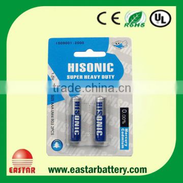 1.5V R03P Size AAA UM4, AAA 1.5V Battery Primary & Dry Batteries/