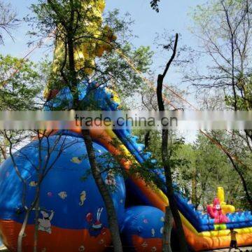 Latest Giant Inflatable Spongebob Theme Giant Slide Game Inflatable Jumping Inflatable Toy for Kids photo-5