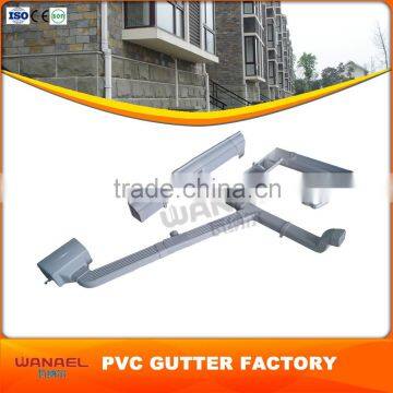 Online Shopping Wanael 5.2inch Vinyl Rainwater Gutter, Square Gutter End Cap photo-4