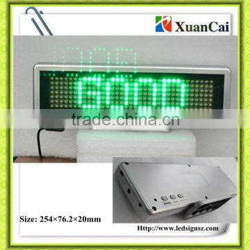 Single green color P6-7*35G indoor mini led screen price