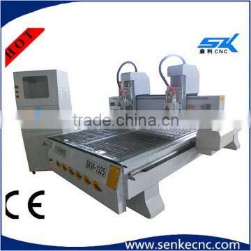 High Efficiency Multi-heads for Carving Furniture/chair/stair/bed/sofa Hobby Cnc Wood Router With Engraving photo-2