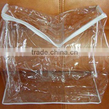 PVC PE plastic bedding packaging bag for blanket and quilt