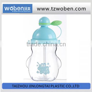 BPA free plastic children drinking bottle