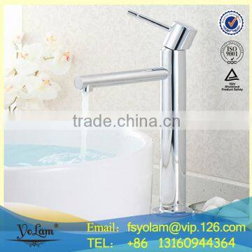 Brass material bathroom basin faucet tube
