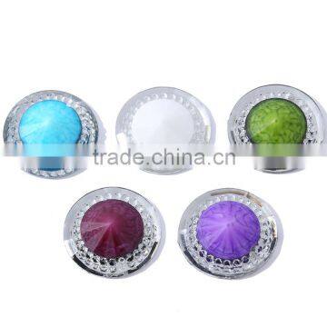 24mm Sew On Cabochon ,Flatback Sewing Beads Rhinestone sew on Cone crmiacks mix color