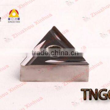 Professioal manufacuter hard metal tips TNGG160402 from Zhuzhou